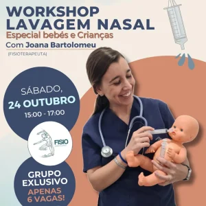 Lavagem Nasal com Joana Bartolomeu (Presencial)
